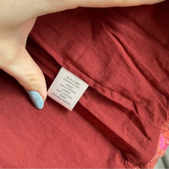 The Odell’s Women’s Mathilde Patchwork Coat Garnet‎ Hill Small $208 cottagecore - Picture 11 of 11